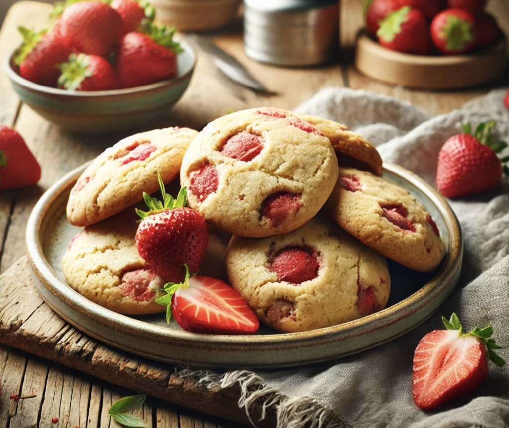 Strawberry Cookies