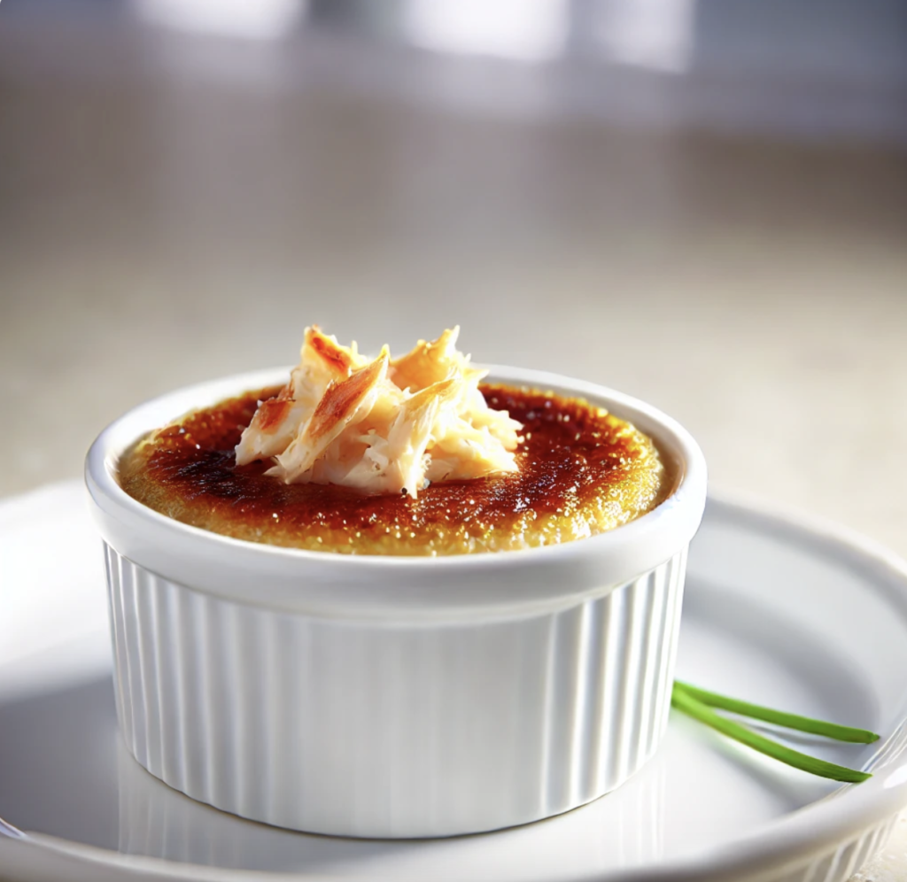 crab brulee recipe for this summer