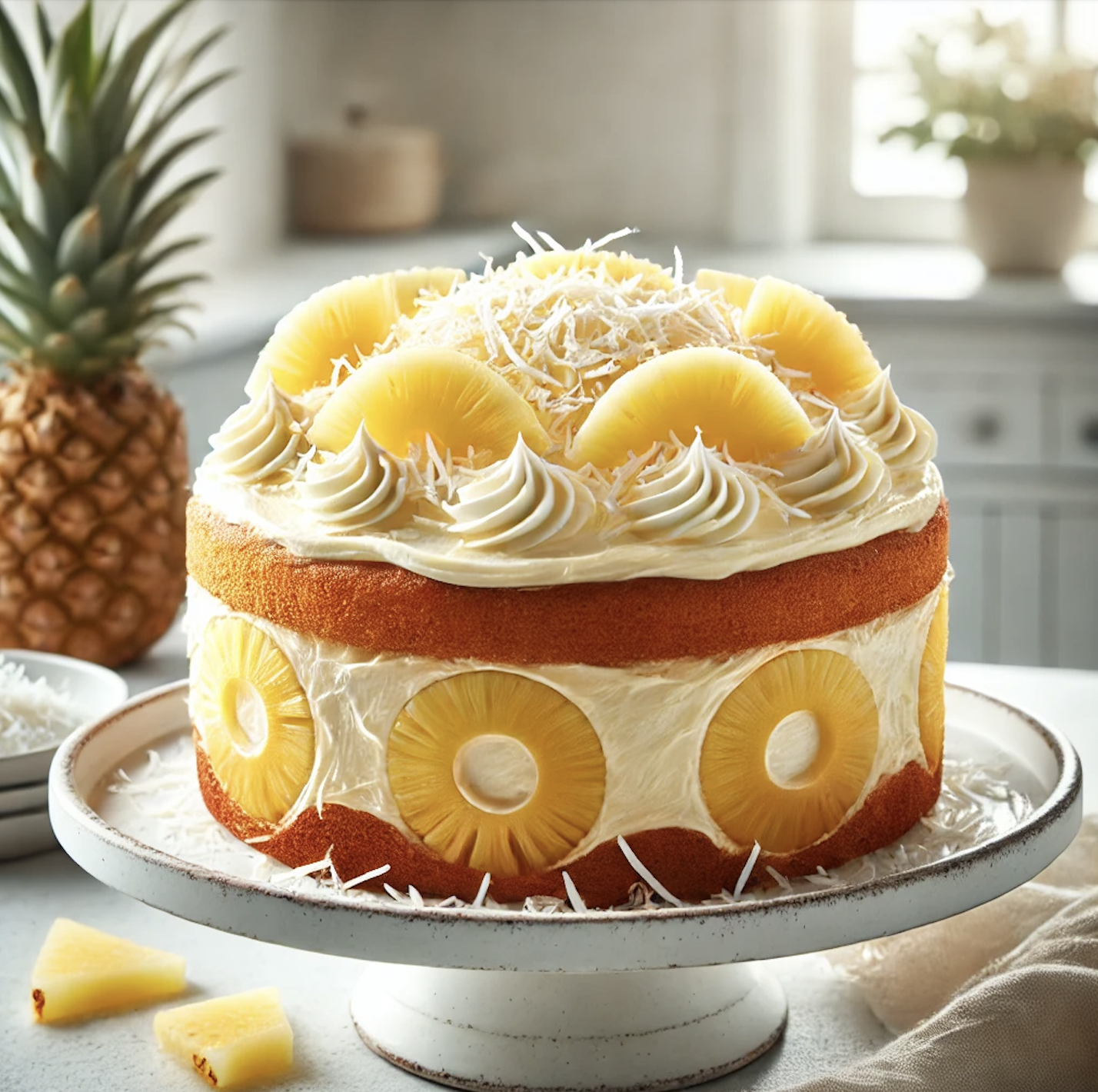 Pineapple cake recipe