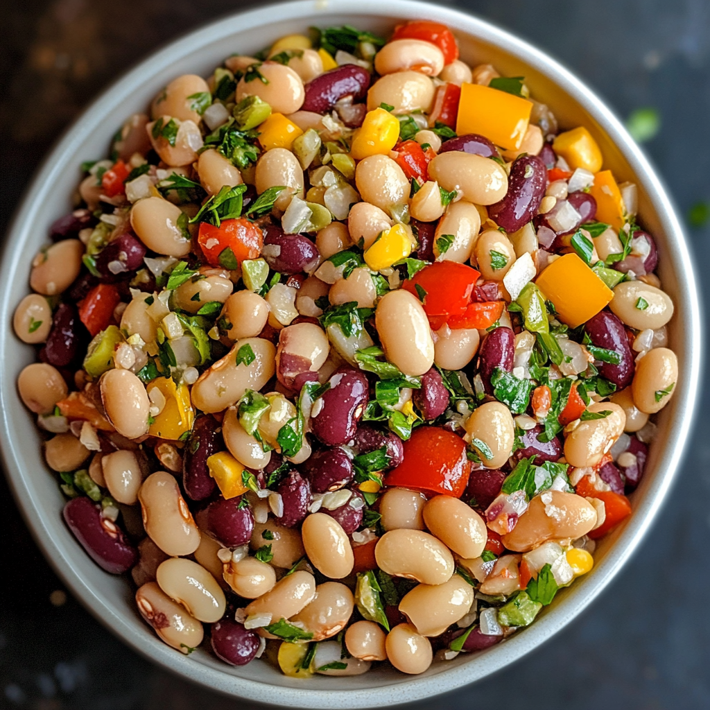 Dense Bean Salad Recipe