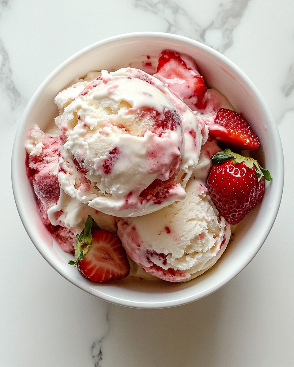 strawberry shortcake ice cream