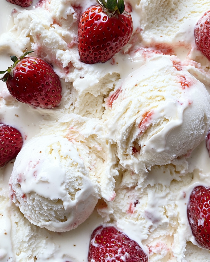 strawberry shortcake ice cream